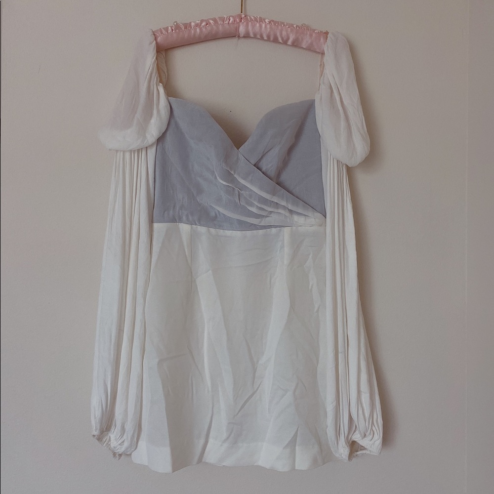 LPA dolly sheer sleeve dress ♡ - Picture 4 of 4